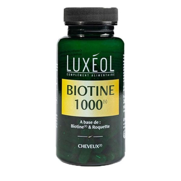Biotine 1000 cheveux 90 gélules