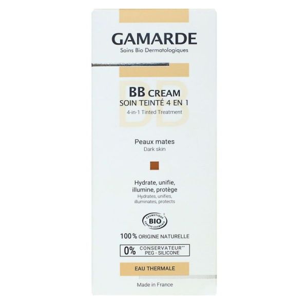 BB Cream soin teinté 4en1 peaux mates bio 40ml