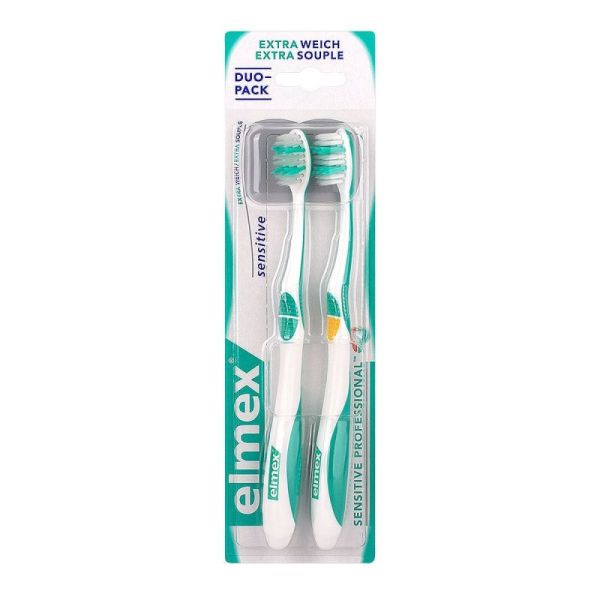 2 brosses à dents extra souples Sensitive