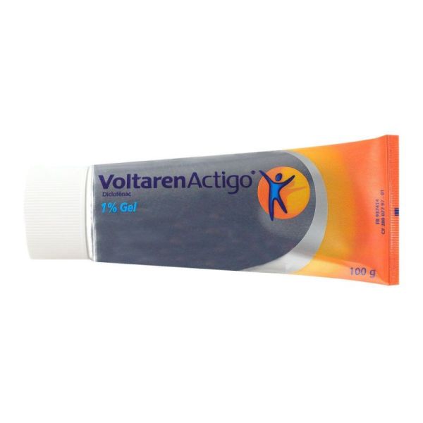 Voltaren Actigo 1% gel tube 100g