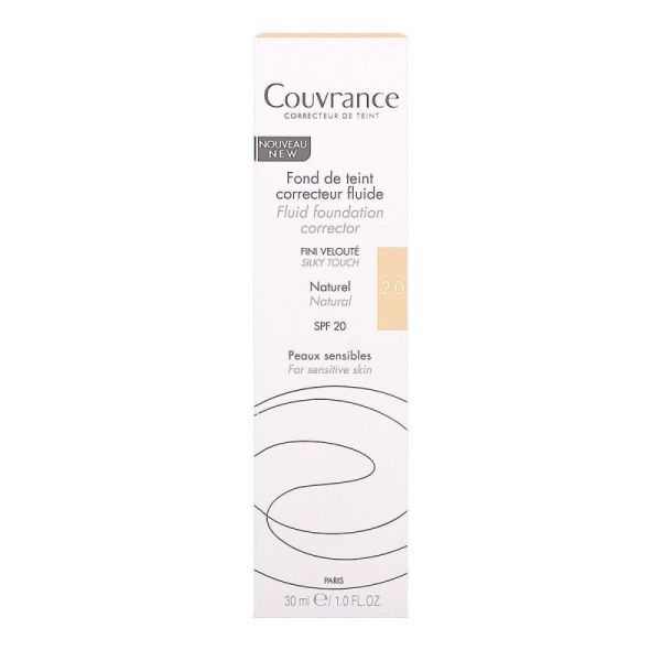 Couvrance fond de teint correcteur Avène - 2.0 Naturel x 30 ml