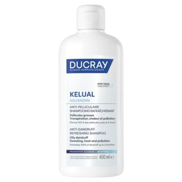 Kelual Squanorm Shampoing Rafraîchissant Anti-Pelliculaire 400 ml