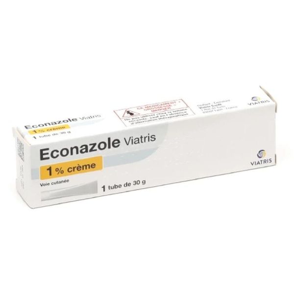 Econazole Crème Antifongique 30g