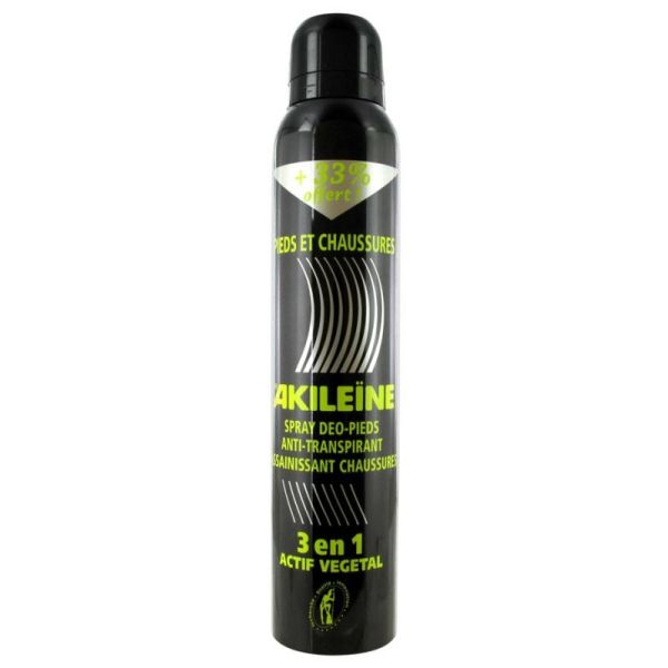 Spray Pieds et Chaussures 200 ml dont 33% Offert
