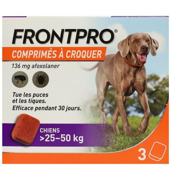 Frontpro Comprimés Antiparasitaire chien