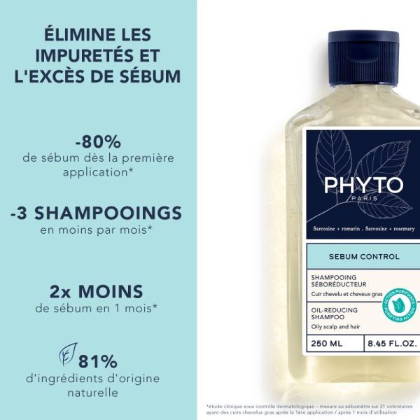 Sébum Control Shampooing Séboréducteur 250ml