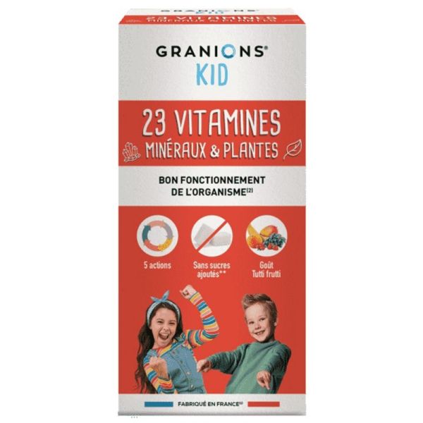 23 Vitamines Minéraux et Plantes Kid - 200 ml