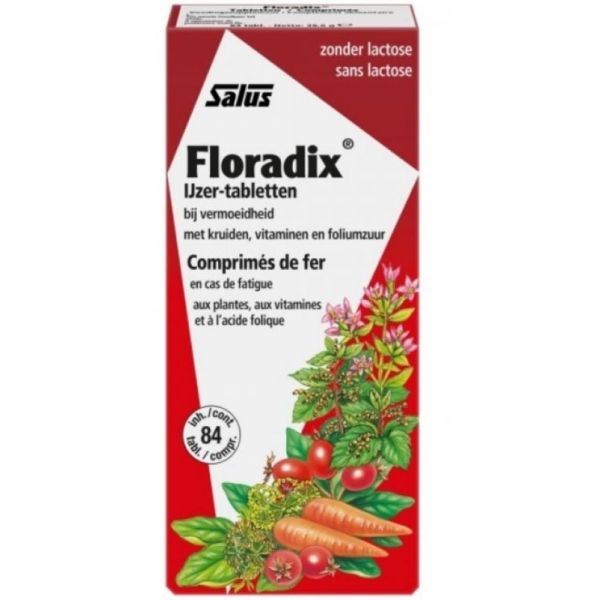 Floradix Fer + Plantes - 84 comprimés