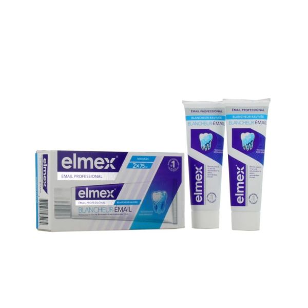 Dentifrice Blancheur Email 2x75ml