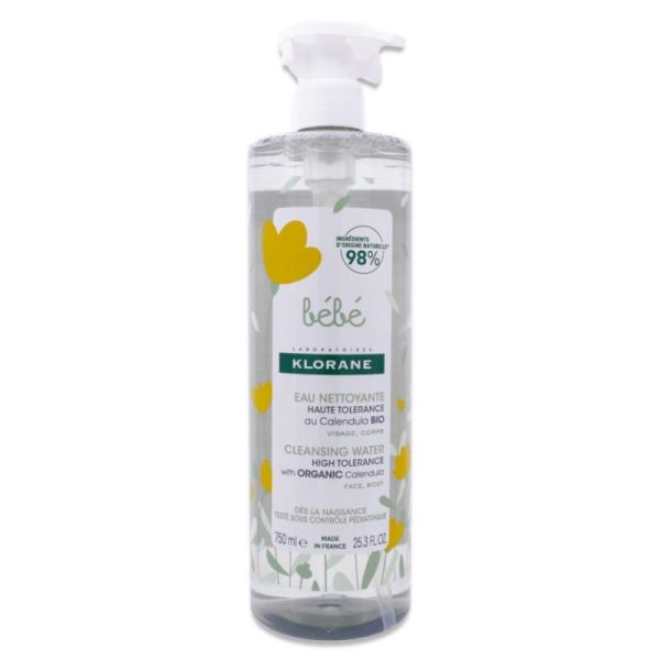 Bébé Eau nettoyante sans rinçage 750 ml