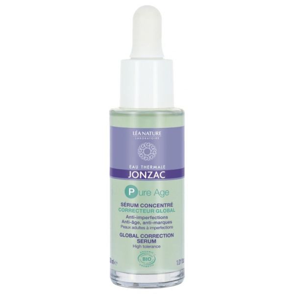Eau de Jonzac Pure Age Sérum Concentré Correcteur Global Bio 30 ml