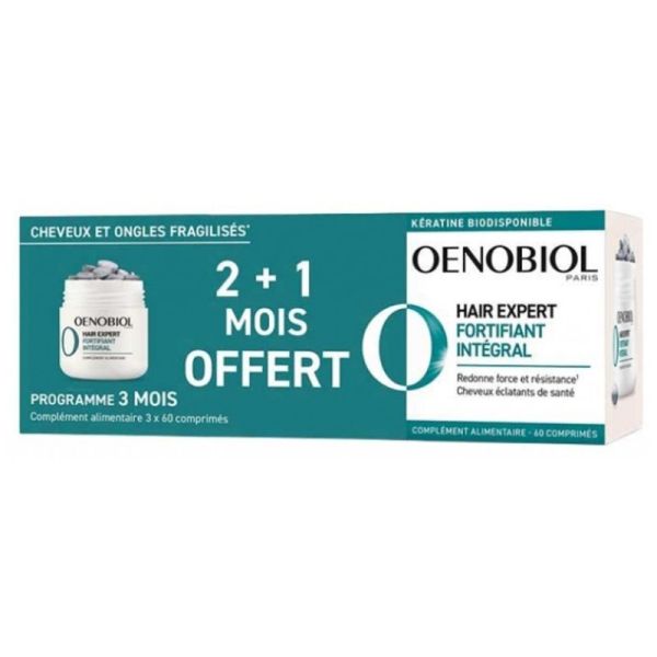 Hair Expert Fortifiant intensif - 3 x 60 capsules