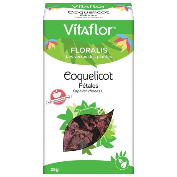 Pétales de Coquelicot - 25g ( Date de péremption : Juillet 2023)