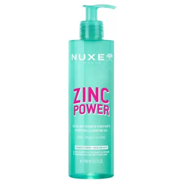 Zinc Power gel nettoyant purifiant 400 ml