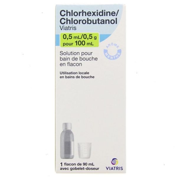 Chlorhexidine/chlorobutanol 90ml
