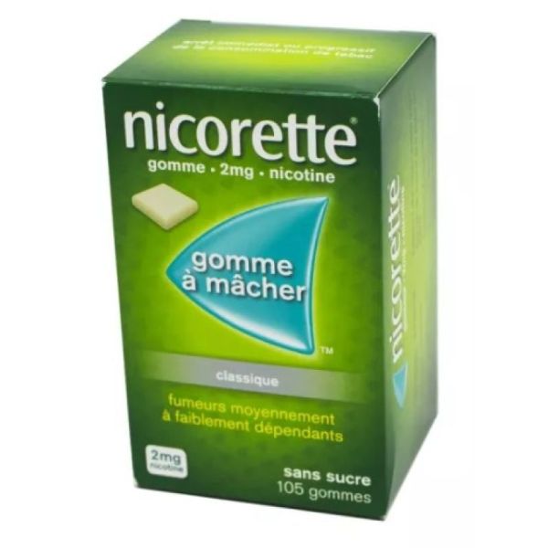 Nicorette 2mg Original - 105 gommes