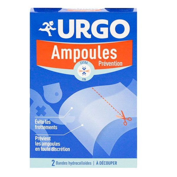 2 Bandes hydrocolloïdes prévention ampoules