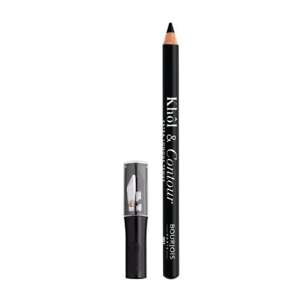 Khôl & Contour avec taille-crayon 001 Noir 1,2 g