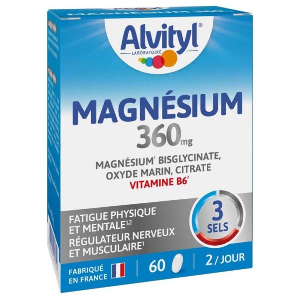 Magnésium 360 mg 60 Comprimés