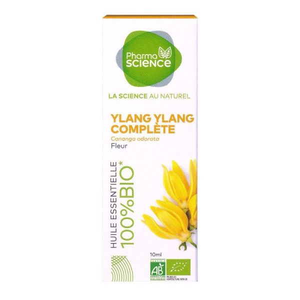 Huile essentielle Ylang Ylang 3ème fleur 10ml Phytofrance Herboristerie de  Paris usage alimentaire possible