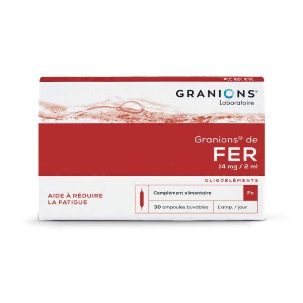 Granions de Fer 30 ampoules