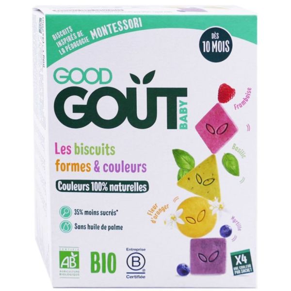 Biscuits De Couleurs Bio 80g