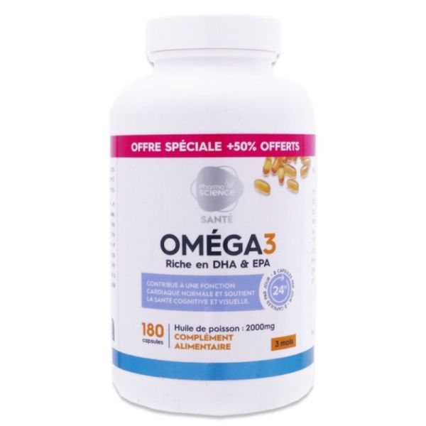 Oméga 3 - boîte de 180