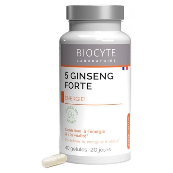 Longevity 5 Ginseng Forte 40 Gélules