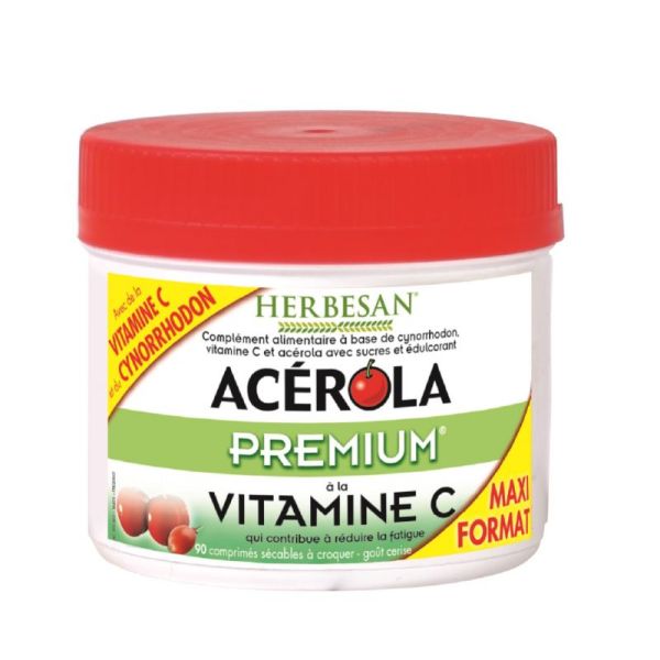 Acérola Premium - 90 comprimés