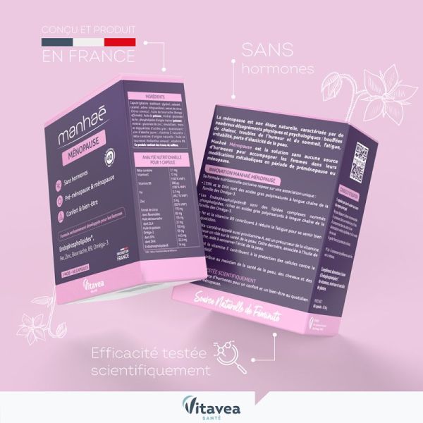 Manhaé Ménopause 60 Capsules