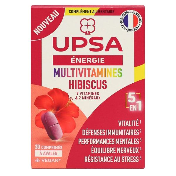 Energie Multivitamines Hibiscus 30 cp