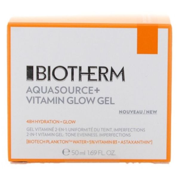 Aquasource + Gel Hydratant et Éclat 48H 50 ml