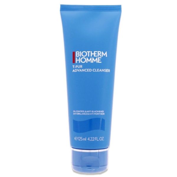 Homme T-Pur Nettoyant visage 125 ml