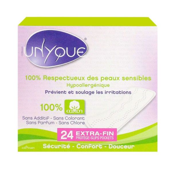 24 Protège-slips extra-fins pockets