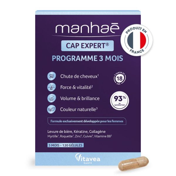 Manhaé Cap Expert 120 Gélules