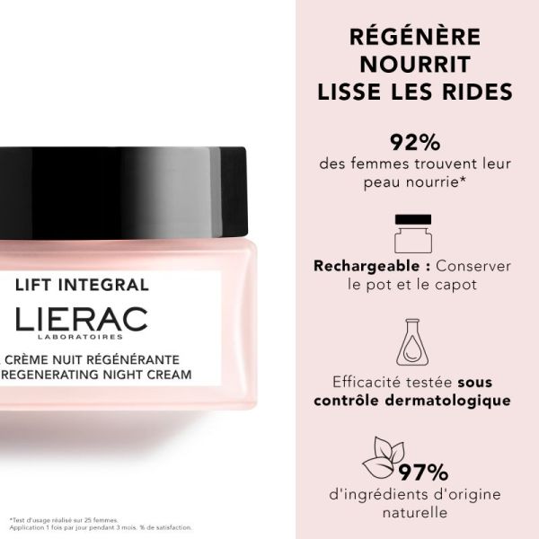 Lift Intégral la crème nuit régénérante 50ml