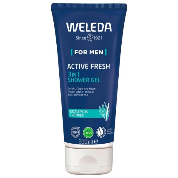 Homme Gel Douche Active Fresh 3en1 200 ml