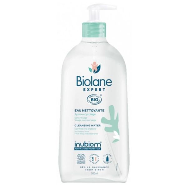 Eau nettoyante sans rinçage Bio 500 ml