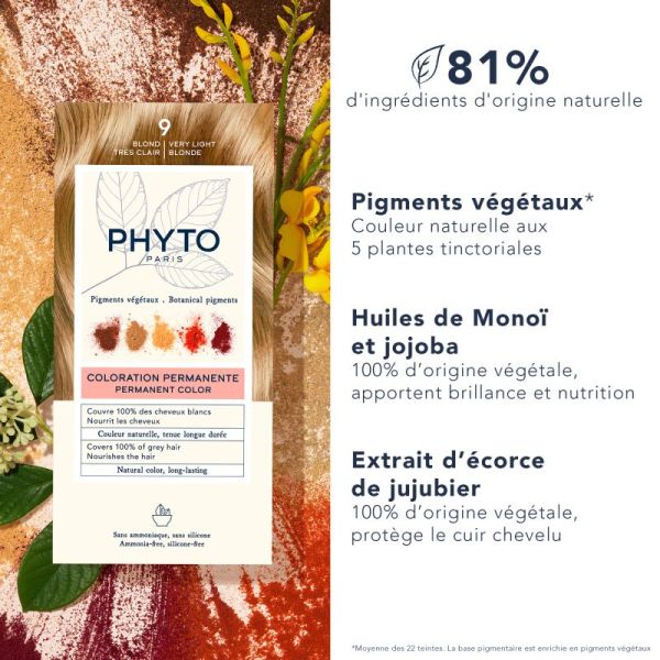 COLOR - 9 Blond Très Clair