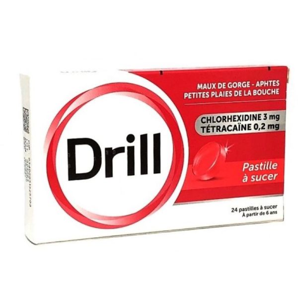 Drill classique 24 pastilles