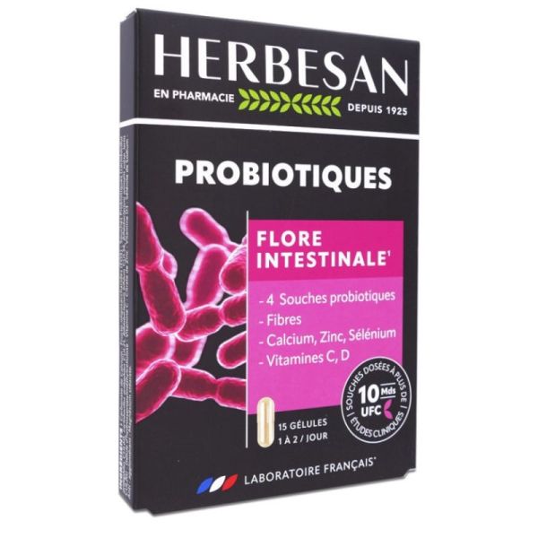 Probiotiques - 15 gélules