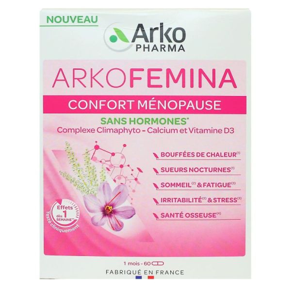 Arkofemina Confort Ménopause 60 gélules