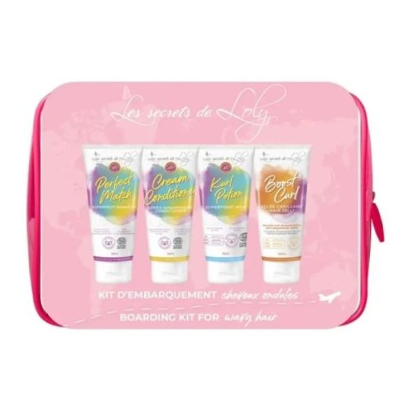 Trousse Cheveux Ondulés 4x100ml