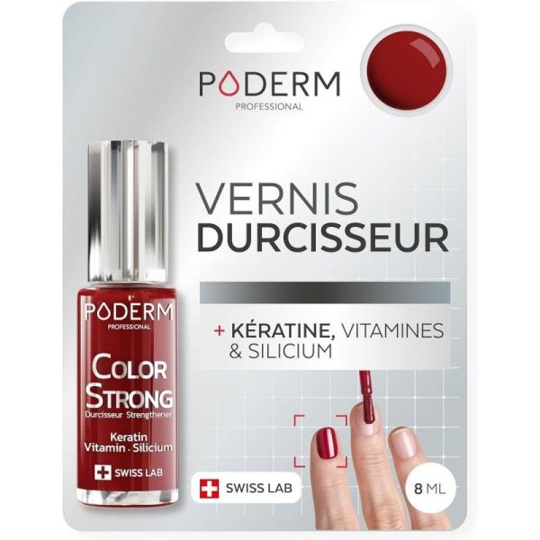 Vernis durcisseur Color Strong Rouge Allure 8 ml