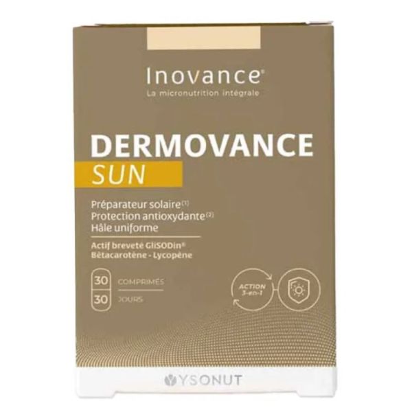 Dermovance Sun Préparateur Solaire 30 comprimés