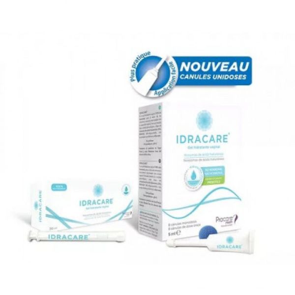 Idracare Gel vaginal hydratant - 8 unidosesx5ml