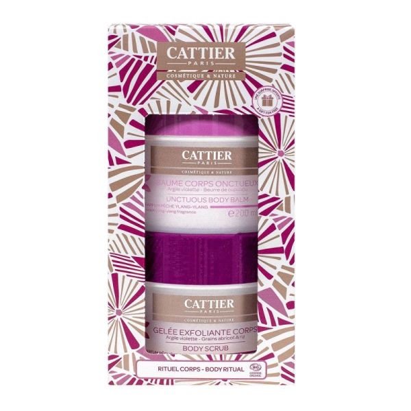 Coffret rituel corps baume et exfoliant