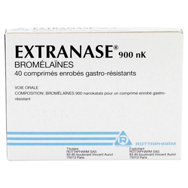 40 comprimés Bromélaïnes