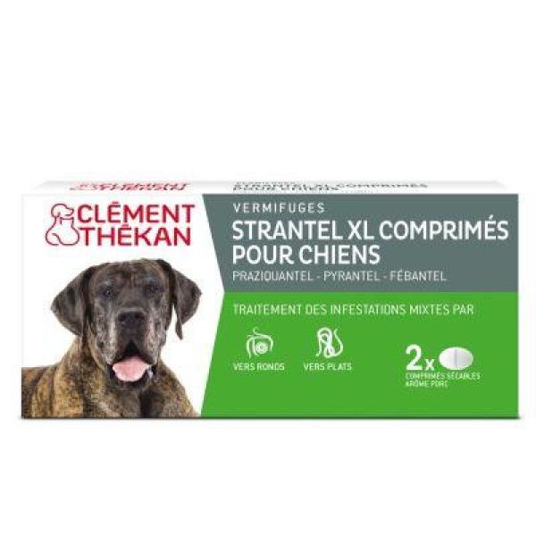 Strantel Xl Chien boite de 2 comprimés