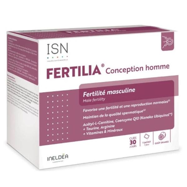 Fertilia Conception homme Fertilité 30 sachets